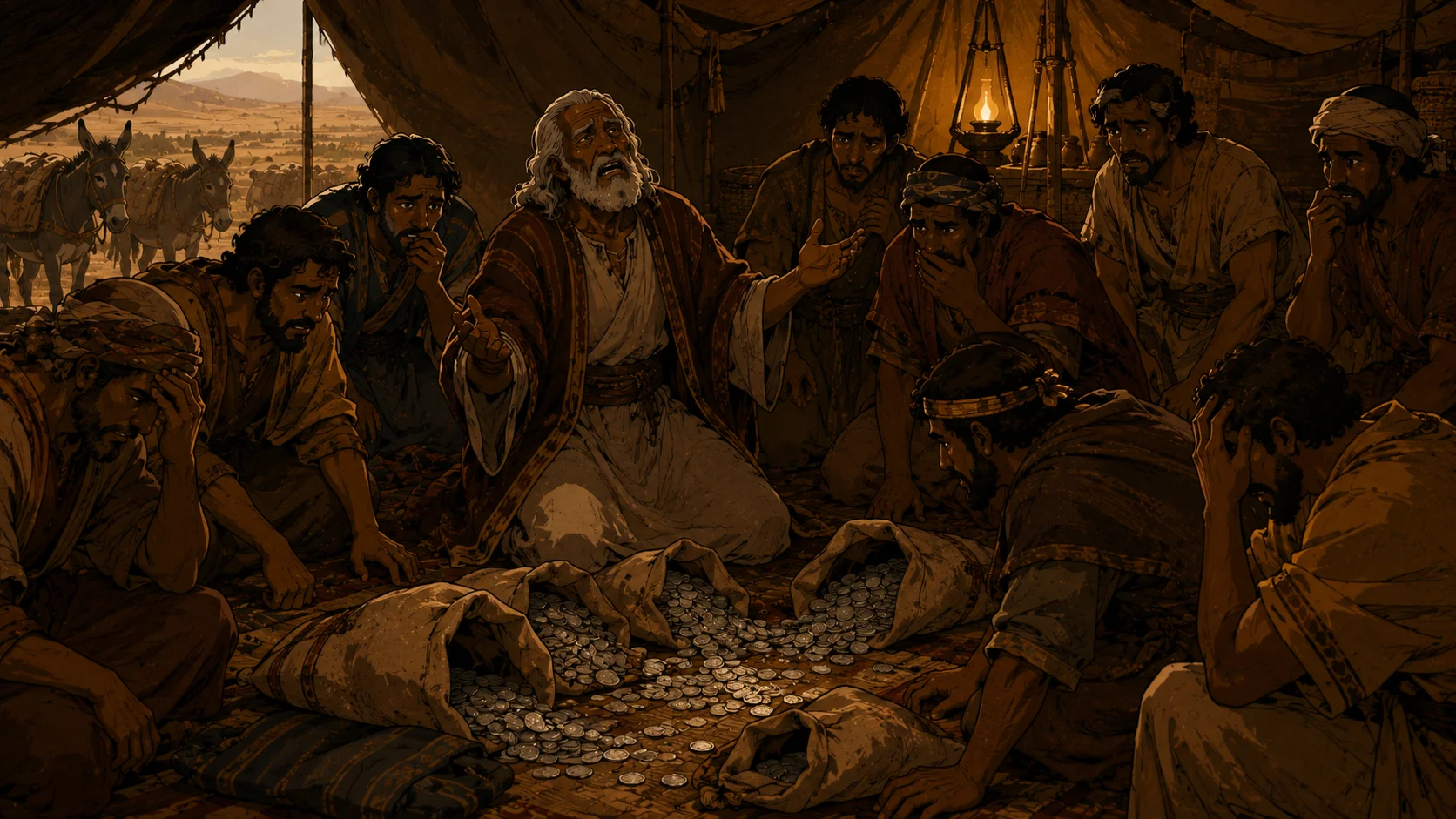 The Brothers Return — The Money in the Sacks